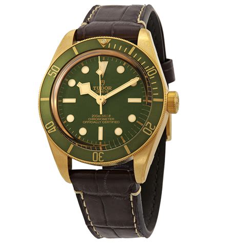 tudor watch green dial